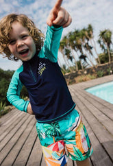 BOXER BAMBINO  AZZURRO 831327 2580 BOBOLI